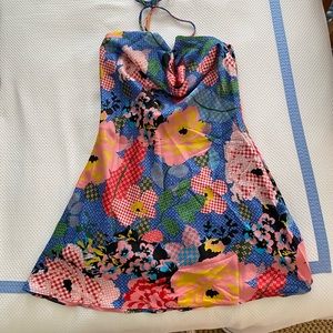 Princess Polly Floral Print Dress - size 4